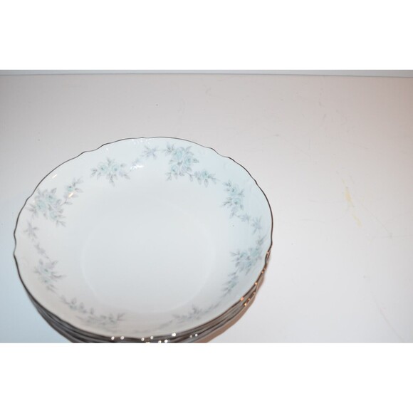 Vtg Mikasa Japan 9289 Barbizon Set Of 4 Soup salad Bowls 7 5/8" Floral - Picture 8 of 10